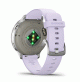 Venu 4 - 41 mm Silver with Periwinkle Silicone Band - 010-03013-01 - Garmin